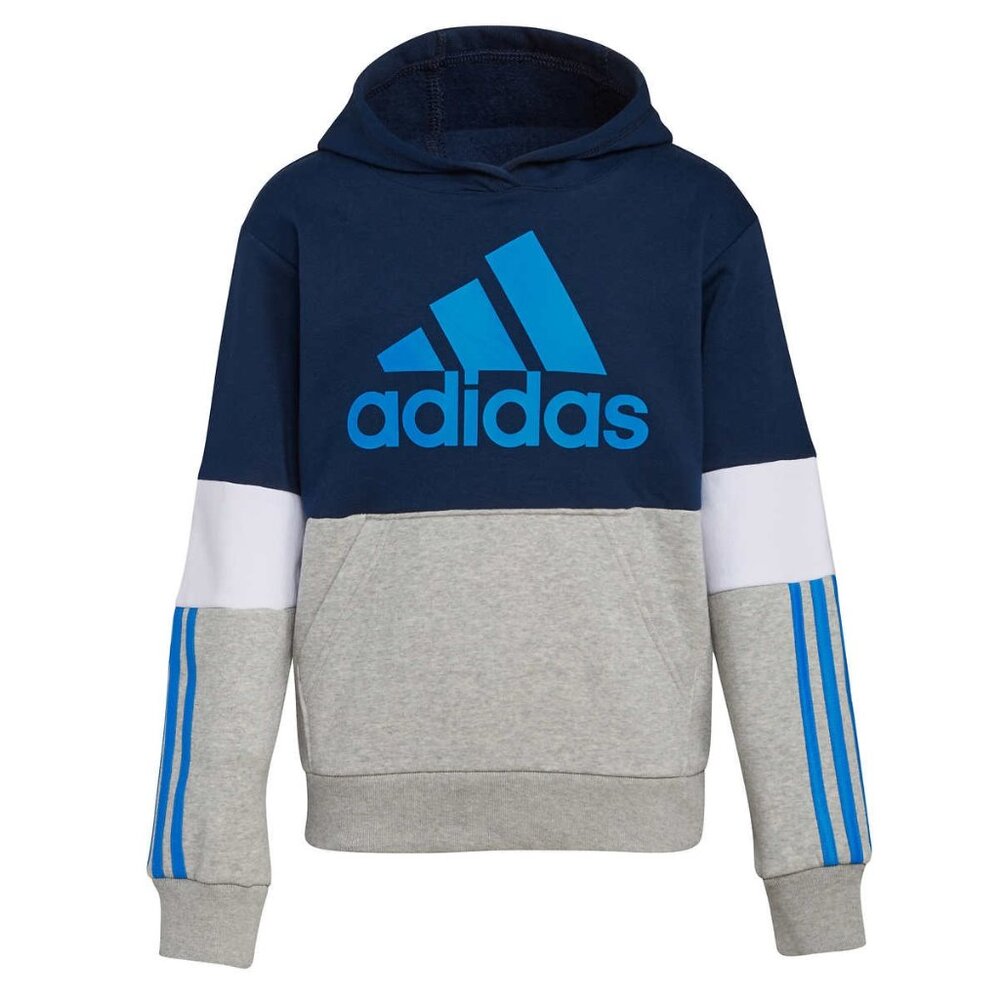 NWT adidas Youth Pullover Fleece Hoodie - XL (18/20)